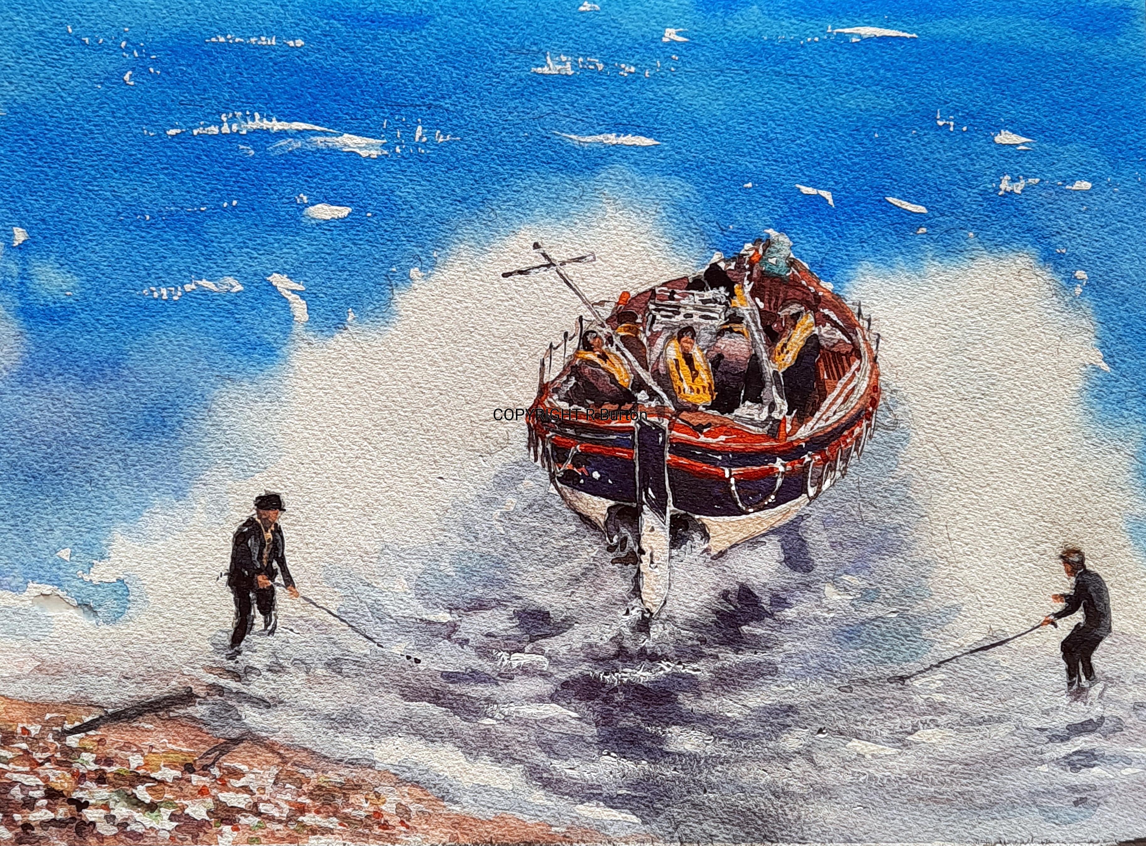 Flamborough Lifeboat Friendly Forrester